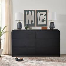 Photo 1 of ***PARTIAL SET***Better Homes & Gardens Juliet 64" Wide 6 Drawer Dresser, Black Finish