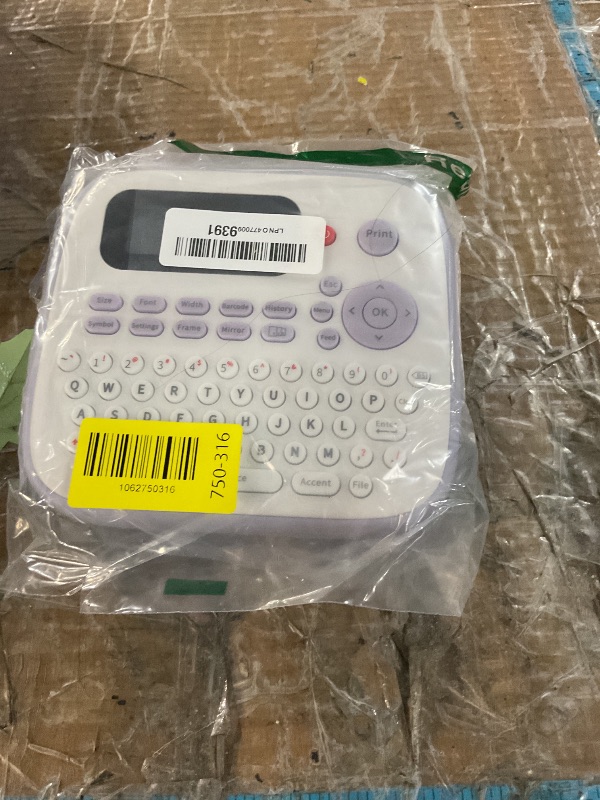 Photo 1 of ***MISSING PARTS***
Vixic Label Maker Machine with Tapes, D210S Portable Label Maker, Label Machine with USB-C to Stay Powered, Labeler Features Chain Print to Reduce Label Wastes for Home Kids Items Office Organization