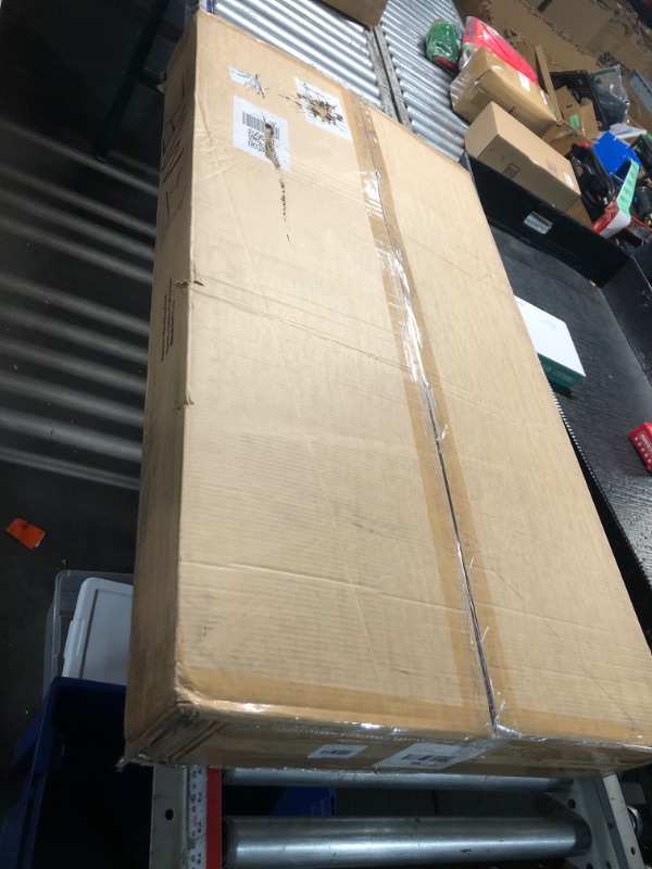 Photo 1 of ***PARTIAL SET - PRICE ADJUSTED***
Marsail Glass Electric Standing Desk with Drawer, 48 x 24 Inches Height-Adjustable Desk, One-Piece Tempered Glass Top, Ergonomic Home Office Sit Stand Desk with 4 Preset Heights, Black