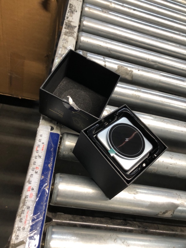 Photo 1 of ?2026 Upgraded?Wireless Charger 3 in 1, Foldable Wireless Charging Station with Night Light for Apple MagSafe Charger, Travel Magnetic Charger Stand, Nightstand Fast 15W Charging Station (20W Adapter)