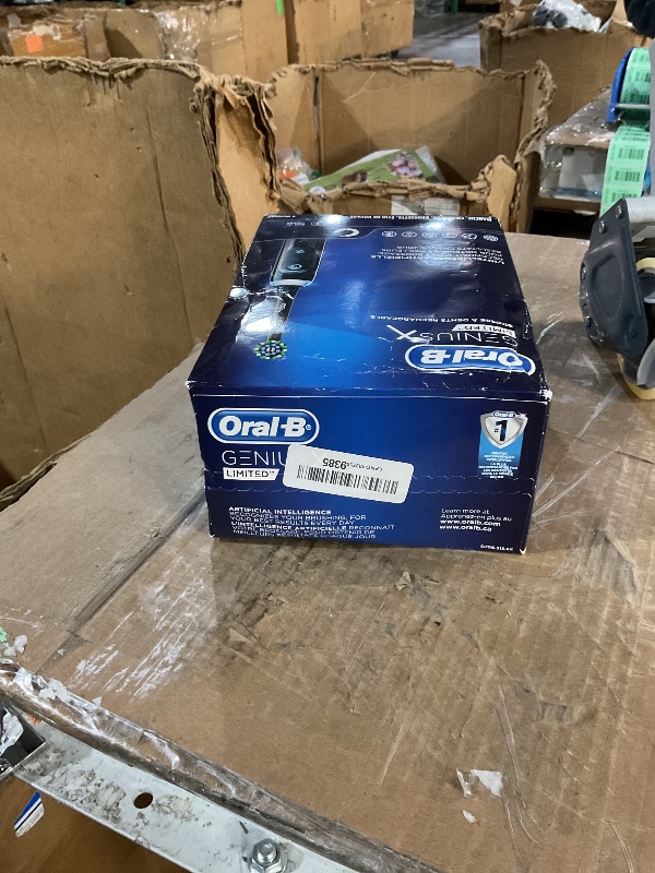Photo 1 of * factory sealed *
Oral-B Genius X Limited Rechargeable Electric Toothbrush with 1 Replacement Brush Head, Travel Case, Midnight Black