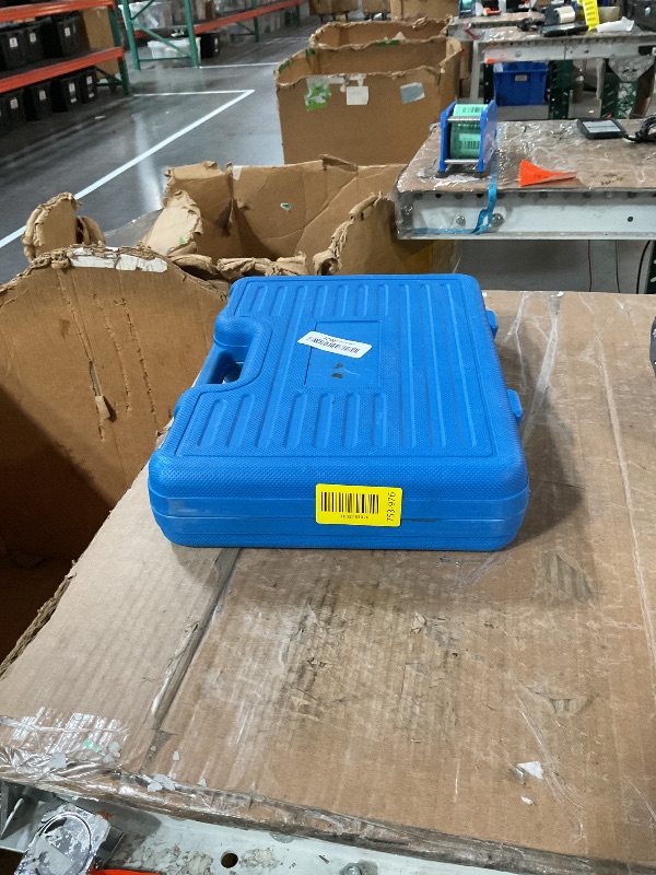 Photo 1 of ***MISSING PARTS***
DAYUAN Ball Joint Press & U Joint Removal Tool Kit with 4x4 Adapters for Most 2WD and 4WD Cars and Light Trucks with Blue Storage Case Blue