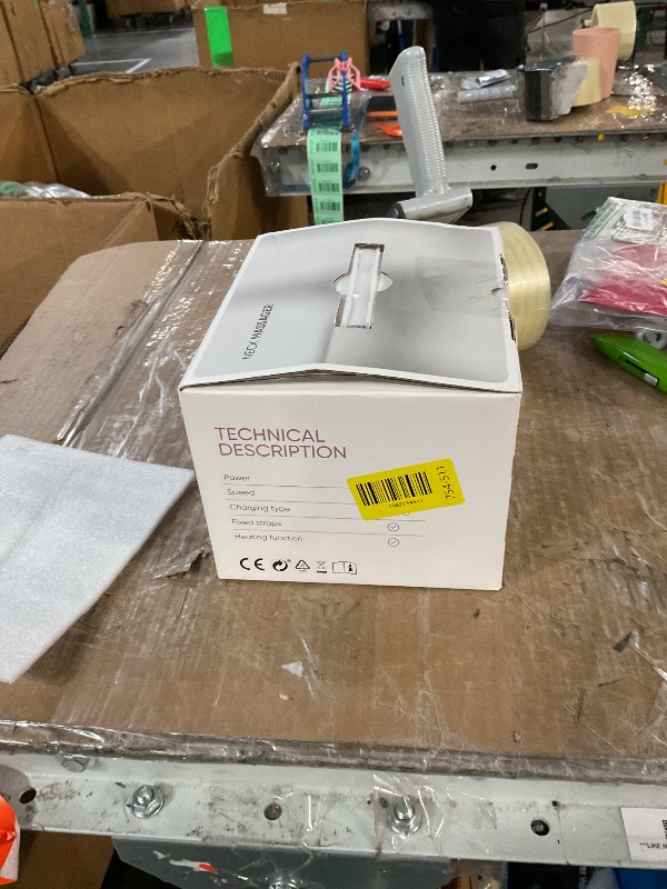 Photo 1 of ***DAMAGED - SEE NOTES/PICTURES*** 4D Neck Massager,Shoulder Hot Compress Massager, a wireless and portable massager that simulates human hand operation,suitable for relieving neck pain and relaxing muscles,with 3 adjustment modes.