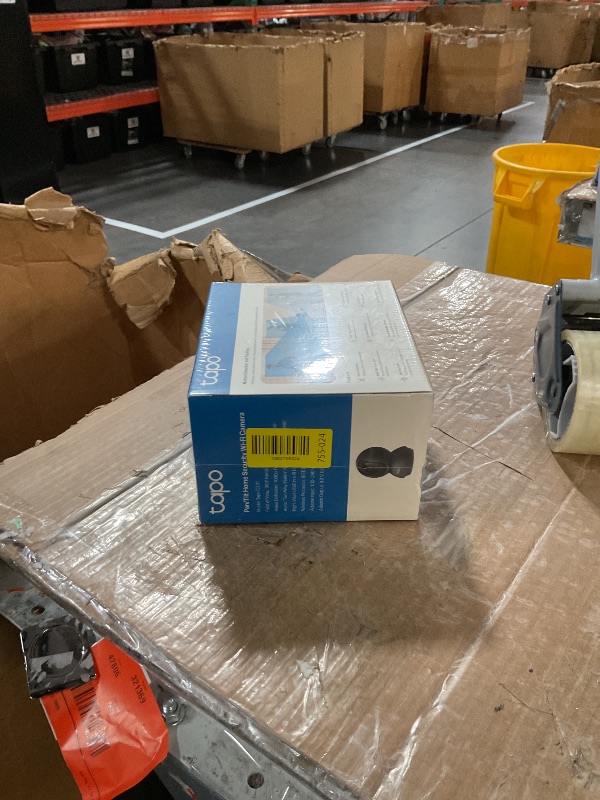 Photo 1 of * factory sealed *
Tapo 1080P Indoor Pan/Tilt Wired Security Camera - Works as a Baby & Pet Monitor, Motion Detection, 2-Way Audio, Siren, Night Vision, Subscription-Free Local Storage or Optional Cloud, Black, C201