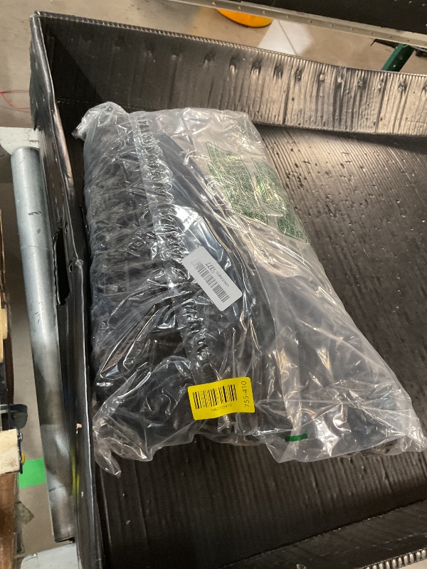 Photo 1 of ** black **
***STOCK IMAGE FOR REFERENCE***
Bloomoak Slow Hay Net Feeder for Horses, Durable Soft Black PE 2/3 String Hay Bales Bags, Fit 36x18x18 to 47x25x17 Inches, Extends 50-64 Inches (3 1.6" Hole/1PC)