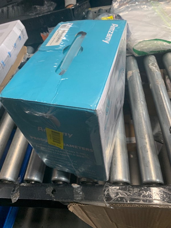 Photo 1 of ***FACTORY SEALED***Amzany Mattress Vacuum Cleaner - 5-in-1 Cordless Bed Vacuum Cleaner, Powered by Ultrasonic Technology, 16Kpa Strong Suction,Low Noise,Suitable for Dust, Pet Hair, Etc - Grey
