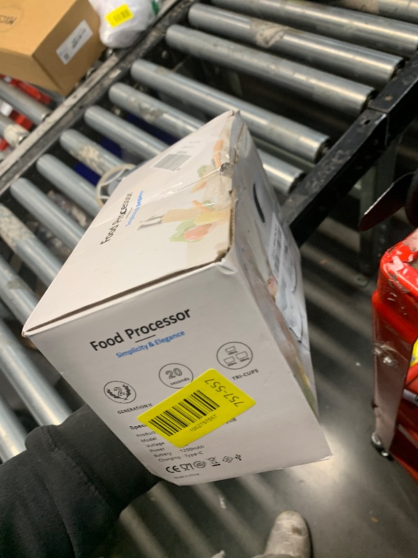 Photo 1 of (100+250+350ML) White 3 Pcs Cordless Mini Food Chopper,Small Food Processor for Garlic,Nut,Meat