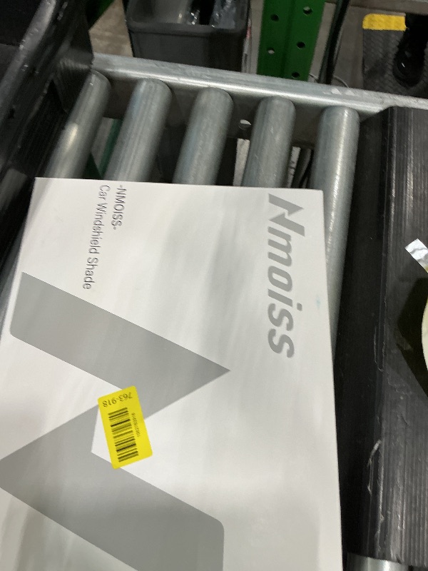 Photo 1 of [2026 Upgraded] Nmoiss Car Windshield Sun Shade [Dot Matrix Reflective Coating] Extended Edge No Light Leakage Design Cooling Protect Car Interior from UV Damage-XL