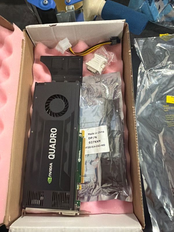 Photo 1 of *UNTESTED**
NVIDIA Graphics Cards VCQK4200-PB