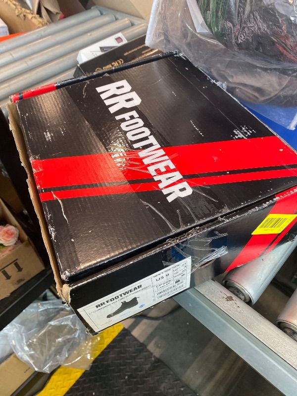 Photo 1 of **MAJOR DAMAGE**
ROCKROOSTER Lanley Men's Black 6 inch Chelsea Boots, EH Rated Waterproof Slip-on Work Boots CP323-Composite Toe-09