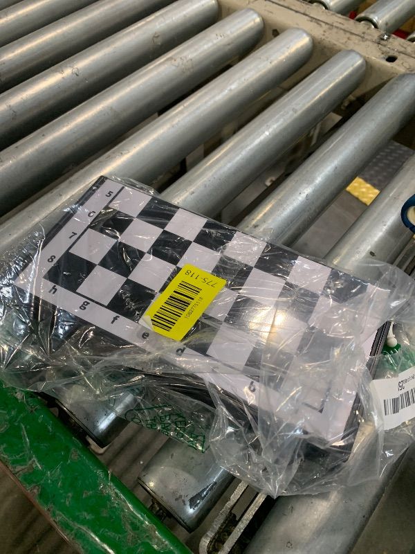 Photo 1 of ***MISSING PARTS*** Chess Sets Travel Board Games: Magnetic Folding Chess Board with Instructions Teen Gifts Family Games Educational Toys for Kids and Adults 9.5 Inch