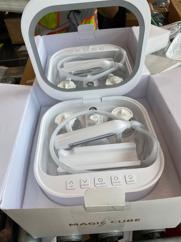 Photo 1 of *MISSING PARTS*
kingdo 4-in-1 Microdermabrasion Machine, At-Home Diamond Exfoliation & Pore Cleansing Device with Adjustable Suction, Replaceable Tips for Facial Skin Care