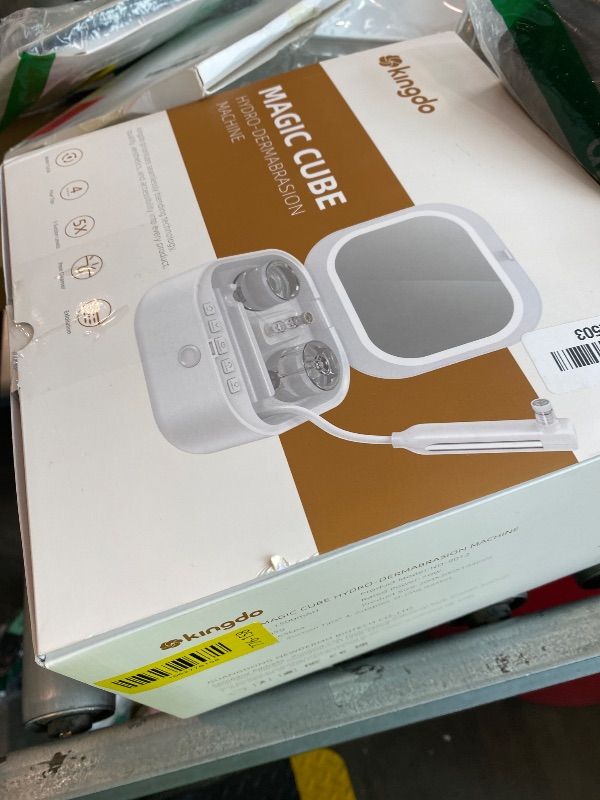 Photo 1 of *MISSING PARTS*
kingdo 4-in-1 Microdermabrasion Machine, At-Home Diamond Exfoliation & Pore Cleansing Device with Adjustable Suction, Replaceable Tips for Facial Skin Care