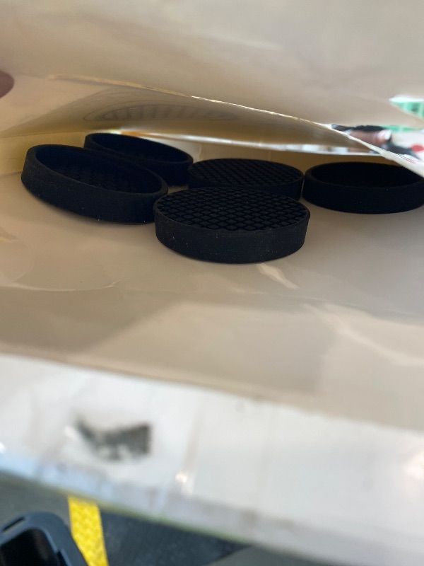 Photo 1 of *MISSING PARTS*
Non Slip Furniture Pads - 2" Anti Skid Caster Cups, 12PCS Round Furniture Coasters for Hardwood Floors, Anti Slide Furniture Cup Bed Couch Floor Protectors,Furniture Stoppers to Prevent Sliding(Black)