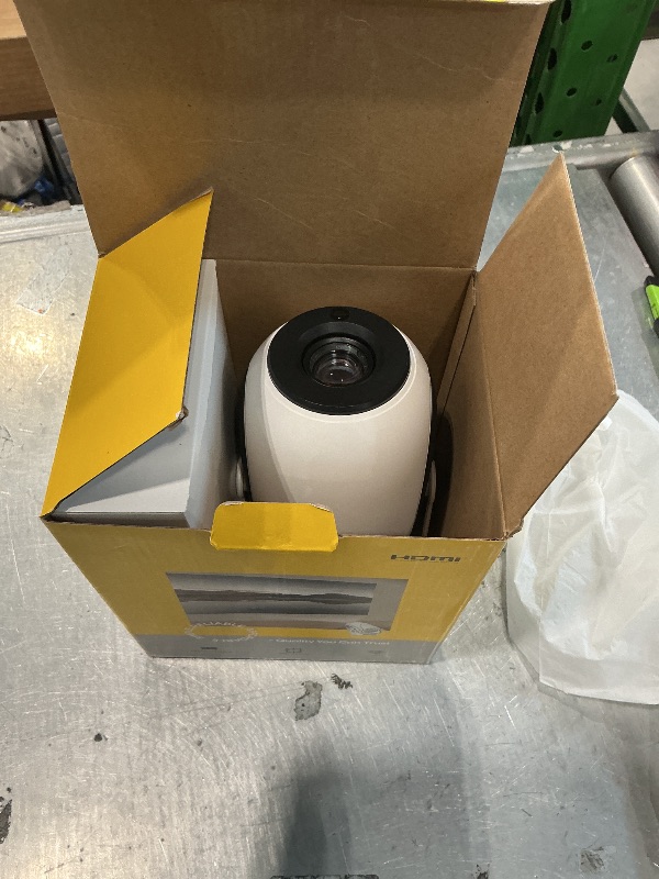 Photo 1 of ?Electric Focus?Projector with WiFi 6 and Bluetooth 5.0, Mini Portable Native 720P with 4K Support, Smart Proyector Built in Apps, Auto Vertical Keystone, Home Movie Projectors for Outdoor