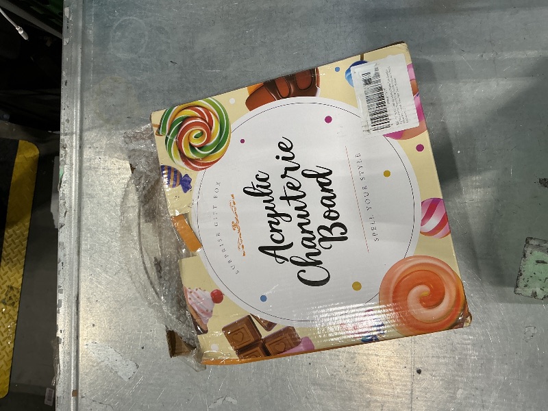 Photo 1 of 
10" Acrylic Charcuterie Letters Fillable Tray, Reusable Alphabet Number Shaped Serving Plates for Charcuterie Board, Display Fruit, Candy, Cake, Party Decor, Birthday, Anniversary