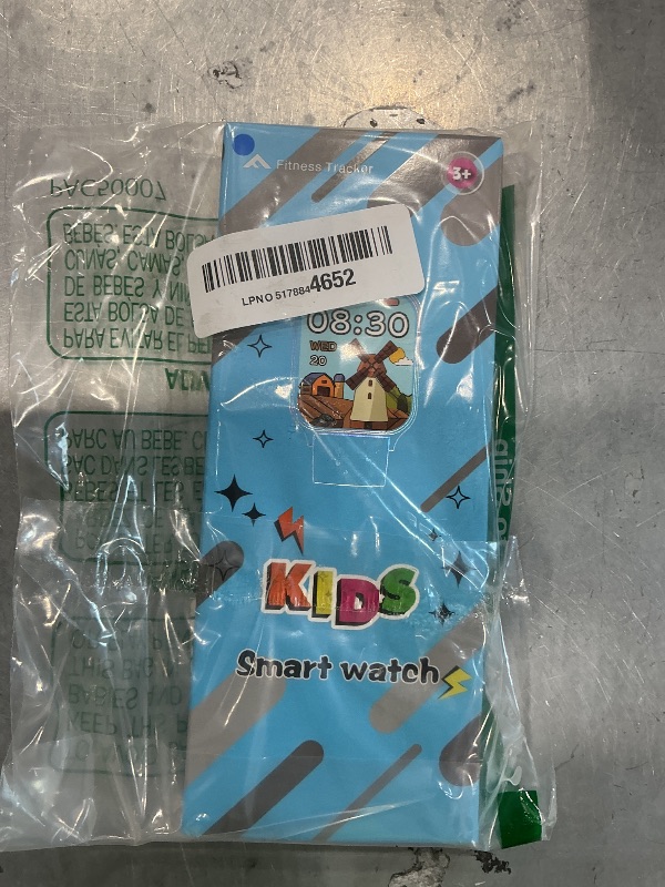 Photo 1 of 1.85" Kids Watch, AI(Translation/Q&A/Watch Face/Image Recognition)Smartwatches with Heart Rate,Sleep Monitor,Video Music Pedometer,NO APP/Phone, Gifts for 3-12 Years old Boys Girls(Built-in AI, Blue)