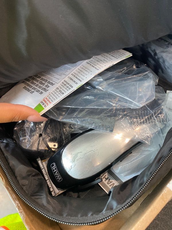 Photo 1 of *MISSING PARTS - see clerk notes*
Wahl USA Clipper Rechargeable Lithium Ion Cordless Haircutting Clipper & Battery Trimming Combo Kit – Electric Clipper for Grooming Heads, Beards, & All Body Grooming – Model 79600-2101P