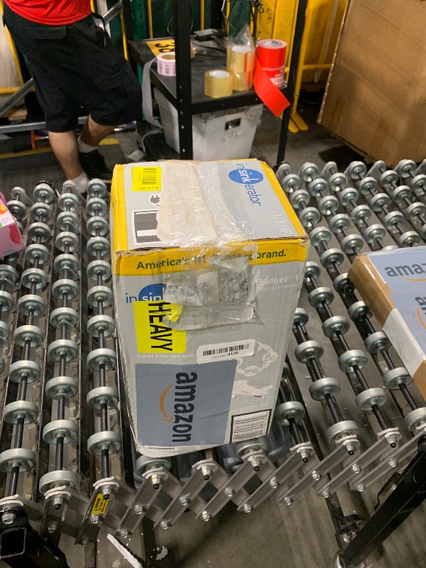 Photo 1 of ** SOLD AS IS, NO REFUND/RETURN** SEE COMMENTS!
InSinkErator Garbage Disposal with Power Cord, Badger 1, Standard Series, 1/3 HP Continuous Feed, Black