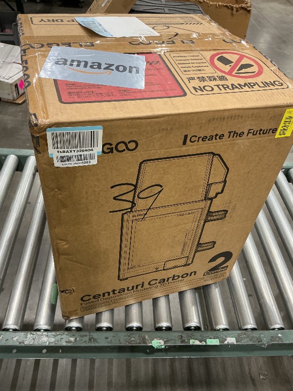 Photo 1 of ***UPDATED 5/17***FINAL SALE NO RETURNS *** ELEGOO Centauri Carbon 2 Combo Multi Color 3D Printer, CoreXY 500mm/s High Speed Multicolor Printing with Canvas, 1-Click Full Auto Leveling and 350°C High-Temp Nozzle, 256x256x256mm Build Volume