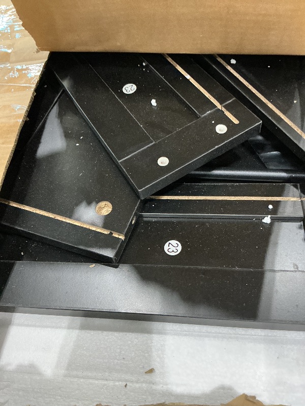 Photo 1 of **MISSING PARTS**
IDEALHOUSE 82" Large Dog Crate for 2 Dogs, Dog Kennel Indoor with 4 Drawers and Shelves, Double Dog Crate Furniture TV Stand, Wooden Dog Cage for Medium Large Dogs, Black