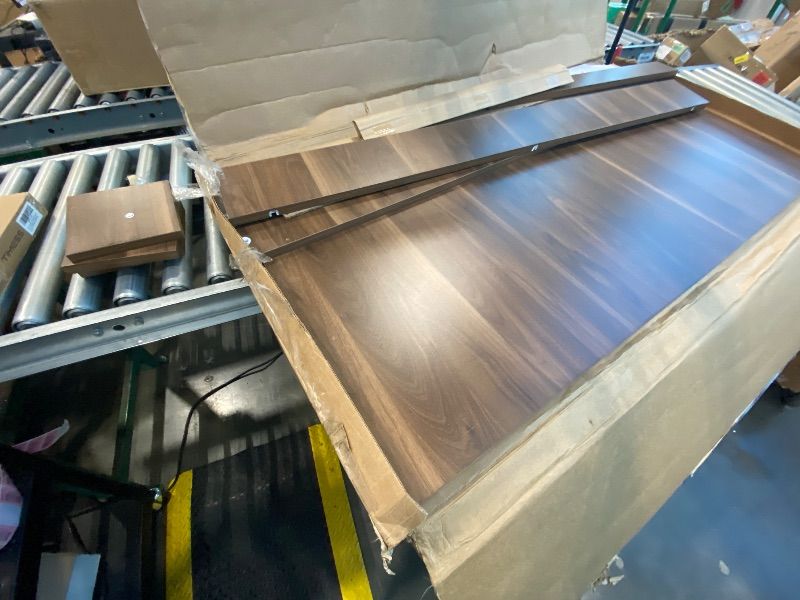 Photo 1 of *MISSING PARTS - see clerk notes*
OfficeSimpli Large Washer Dryer Countertop with Shelf, 30 x 58 Inch Made in USA Laundry Countertop Over Washer and Dryer with Non-Slip Pads, Storage Shelf, Laundry Topper Organizer, California Walnut