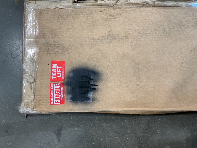 Photo 1 of *MISSING PARTS - see clerk notes*
OfficeSimpli Large Washer Dryer Countertop with Shelf, 30 x 58 Inch Made in USA Laundry Countertop Over Washer and Dryer with Non-Slip Pads, Storage Shelf, Laundry Topper Organizer, California Walnut