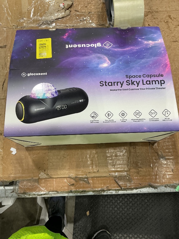 Photo 1 of ***SIMILAR ITEM*** Glocusent Star Projector: 60 Soothing Sounds White Noise Sound Machine with HiFi Bluetooth Speaker for Bedroom - Galaxy Projector Work with App(2.4Ghz WiFi), Gifts for Adults Kids Birthday (Black)