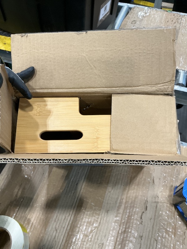 Photo 1 of **UNTESTED**
FIMOFIDRE 3-Tier Expandable Bamboo Mug Holder for Countertop Coffee Cup Holder Display Mug Organizer Mug Rack for Coffee Bar Organizer Mug Shelf for Cabinet for Kitchen, Home, No Assembly
