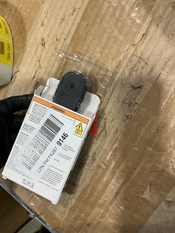 Photo 1 of [Upgraded] Bluetooth 5.0 Remote Shutter for iPhone & Android Camera Wireless Remote Control Selfie Button for iPad iPod Tablet, HD Selfie Clicker for Photos & Videos (Black)