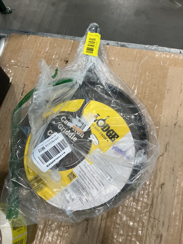 Photo 1 of **Similar item**
Lodge Round Seasoned Cast Iron Griddle - Round-Shaped, Pre-Seasoned Iron Griddle Pan - Non-Toxic, PFAS-Free Cookware - Compatible with Stovetop, Oven, Grill, or Campfire - 10.5 Inches