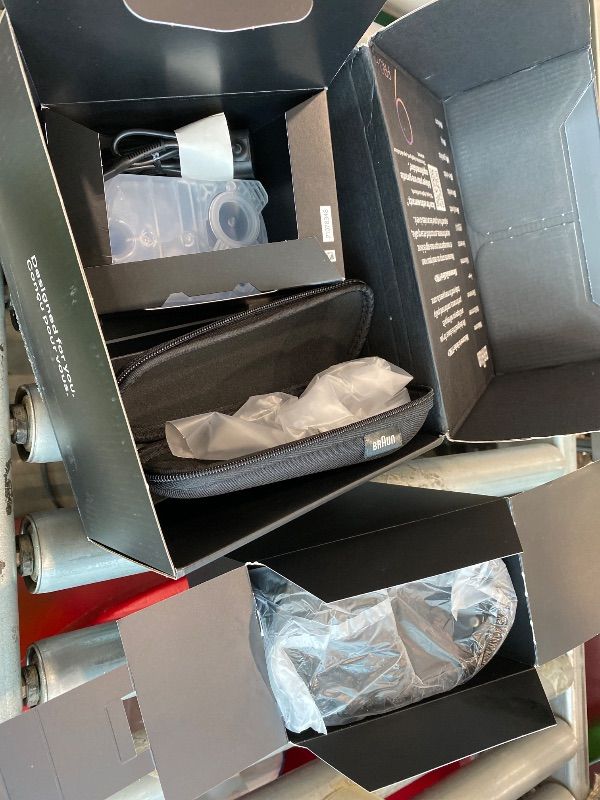 Photo 1 of **MISSING PARTS - Missing the main unit**
Braun Series 9 PRO+ Electric Shaver, Pro SensoAdapt, 6in1 SmartCare Center, Wet & Dry Razor, 9660CCPS, Black