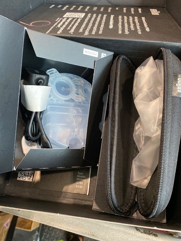 Photo 1 of **MISSING PARTS - Missing the main unit**
Braun Series 9 PRO+ Electric Shaver, Pro SensoAdapt, 6in1 SmartCare Center, Wet & Dry Razor, 9660CCPS, Black