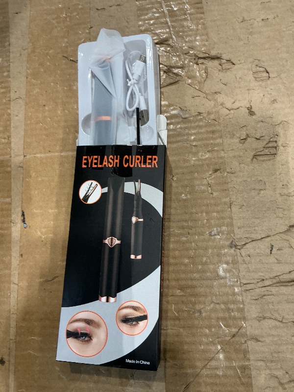 Photo 1 of **UNTESTED**
Heated Eyelash Curler - 2-in-1 Clip-Type Design, 3 Temperature Modes, USB Rechargeable Electric Eyelash Curler, Natural Curling, Gift for Women, Brown Black