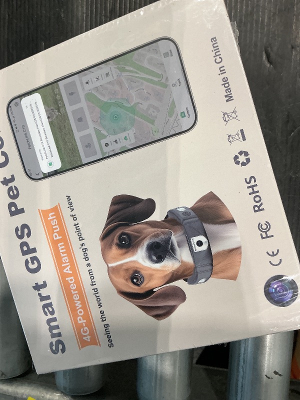 Photo 1 of *NON-FUNCTIONAL*Fingarden GPS Wireless Dog Fence with 2K Camera & Voice Training & GPS Tracker, Dog Collar with App Waterproof Rechargeable Adjustable for Large Medium Dogs