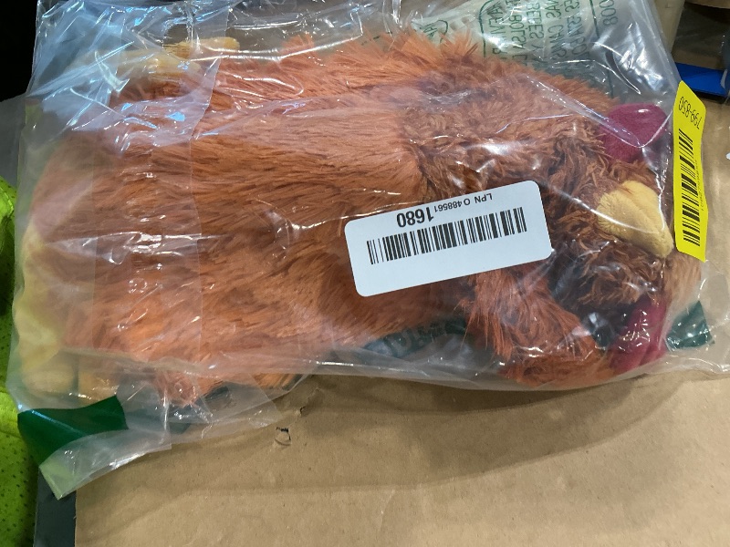 Photo 1 of **ITEM IS DIRTY**
Best Pet Supplies Interactive Squeaky Dog Chew Toy, Ideal Dog Toys for Chewers, Small, Medium & Large Dogs, and Fetch Lovers - Crinkle Chicken (Brown), Large
