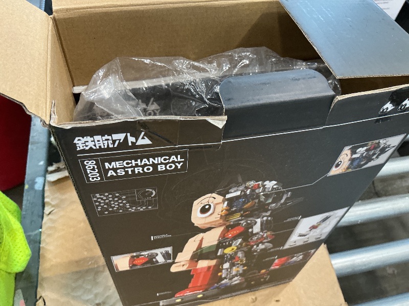 Photo 1 of **UNKNOWN IF MISSING PARTS**
PANTASY Astro Boy Building Set Mechanical Clear Ver – Official Licensed Classic Anime Figure Brick Model, Collectible Robot Display Toy for Adults and Fans, Creative Construction Kit