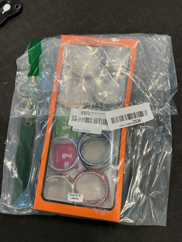 Photo 1 of [10-Pack] Bling Watch Screen Protector for Samsung Galaxy Watch8 44MM, Glitter Protection Cases TPU Soft Cover with Sparkly Rhinestones for Galaxy Watch8 44MM(SM-L330)