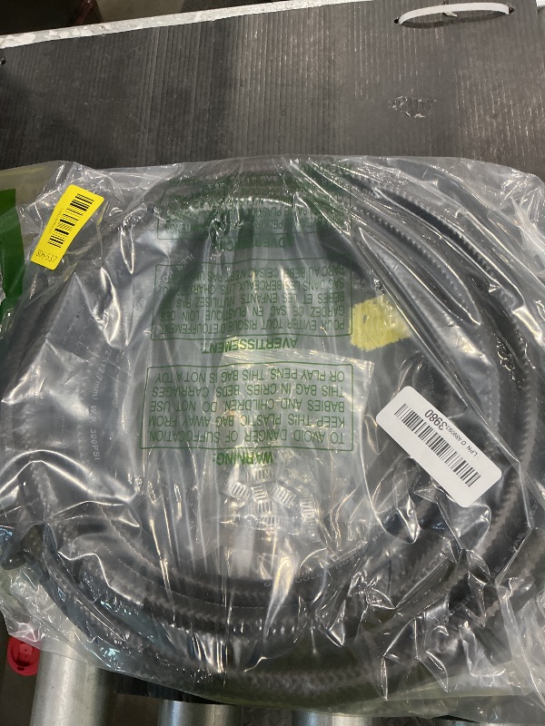 Photo 1 of 1/2 Transmission Oil Cooler Hose 10FT – J1532 Fuel Line Hose 300PSI High Pressure, Includes 10 Clamps for Leak-Free Fit (-40°F to 302°F) – Perfect for Power Steering & Hydraulic Systems