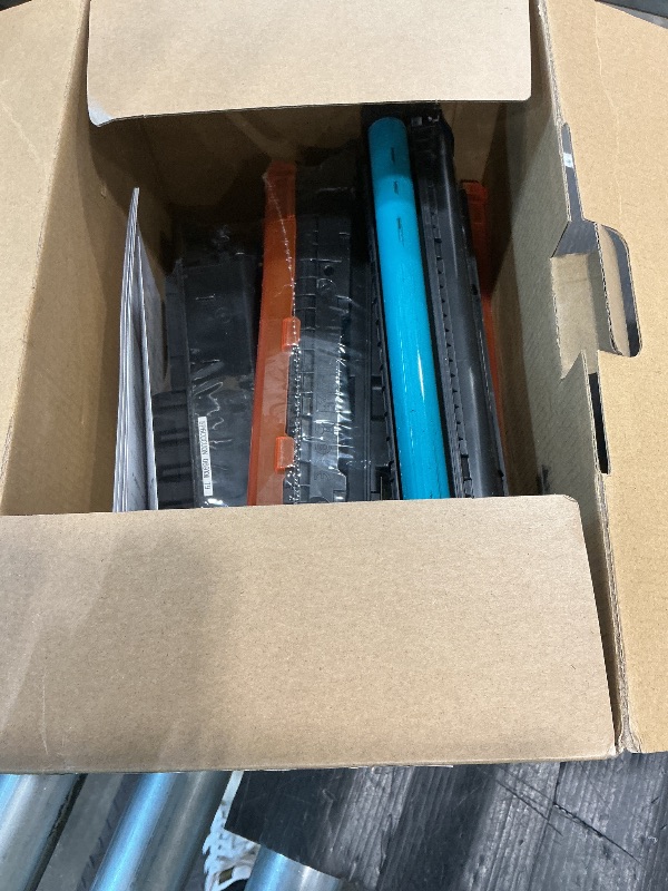 Photo 1 of 069 Toner Cartridge (with Chip) Compatible Replacement for Canon 069 069 H Works for Canon Color ImageCLASS MF753Cdw MF751Cdw LBP674Cdw LBP674C MF750C LBP674C Series Printer 4 Pack Color