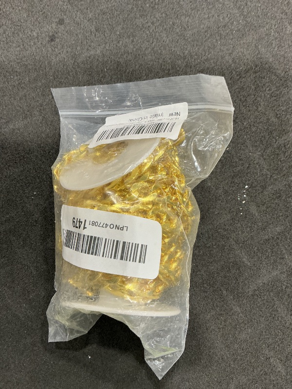 Photo 1 of [16.5 FT] 18K Gold Plated Curb Chain for Jewelry Making, 9.8mm Wide 304 Stainless Steel Cuban Link Chain Roll Bulk for DIY Jewelry Making Craft