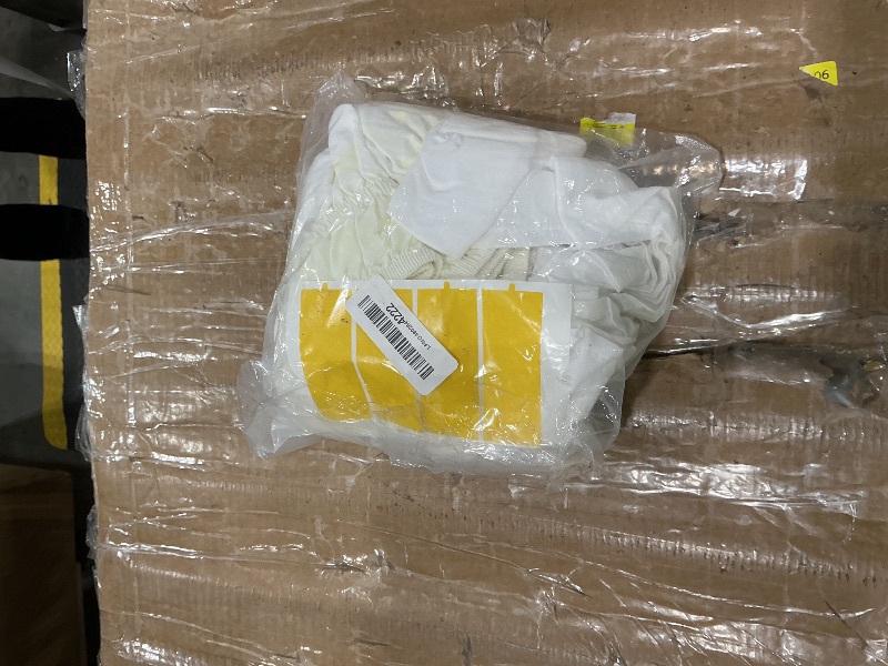 Photo 1 of *MAJOR DAMAGE*
Vocander 2 Layer Bedskirt,White Queen Size Bed Skirt 16 Inch Drop Easy to Put On,Elastic Wrap Around Dust Ruffle for Bed Frame & Mattress,Luxury Bedskirt for Adjustable Bed Microfiber Fabric