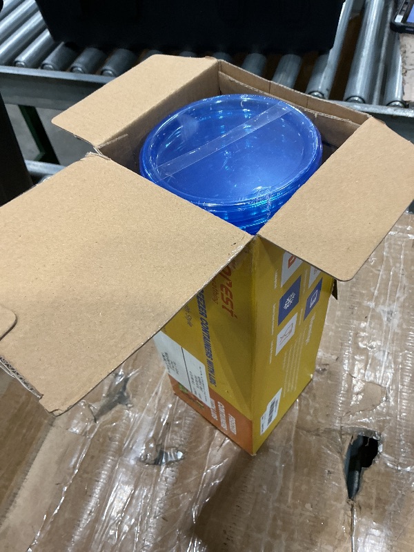 Photo 1 of 10 Pack 17oz Reusable Freezer Storage Containers with Twist Top Lids Airtight, Clear Plastic Food Storage Meal Prep Containers for Leftover Lunch Fruit Salad Snack, Small Soup Container Microwave Safe