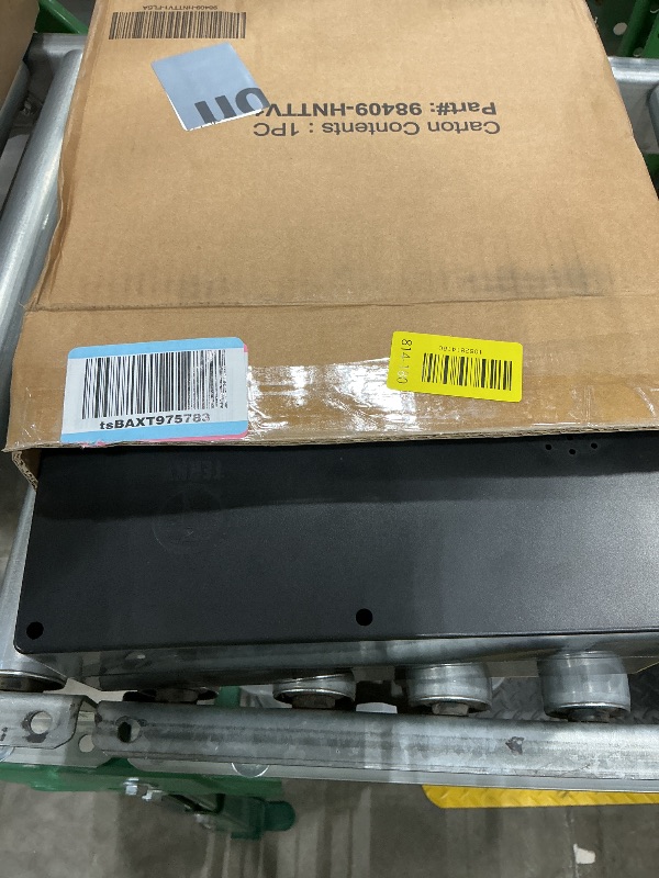 Photo 1 of ** SOLD AS IS, NI REFUND/RETURN** SEE COMMENTS!
Haunted Hill Farm Haunted TV by Tekky, Battery-Operated, Motion Activated Animatronic Television with Sound Effects and Lights for Indoor or Covered Outdoor Creepy Halloween Decoration, 11" Haunted Tv