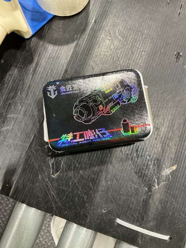 Photo 1 of **UNTESTED**
Futuristic Stress Relief Fidget Toy, Alloy Metal Decompression Toy, Adult,Black, Gray, Multicolor Options, 4.72 Inch, EDC Anxiety Relief Gadget (Multi-Color)