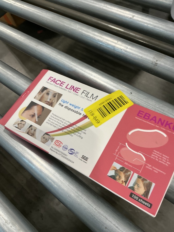 Photo 1 of 100 PCS Microblading Makeup Shower Face Shields Visors, Disposable Face Shields Masks for Hairspray Salon Supplies and Eyelash Extensions Eye Eyelid Surgery Aftercare