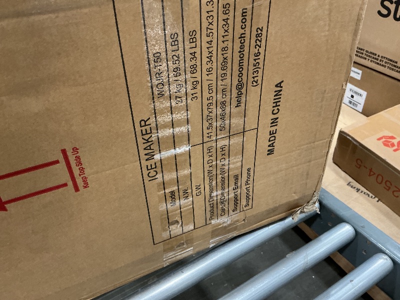 Photo 1 of ** sold as is, no refund/return** see comments!
Commercial Ice Maker Machine, 140 lbs/24H with 40 lbs Storage Bin, Built in Ice Machine with 2-Water Inlet Options, Stainless Steel Under Counter Freestanding Ice Maker for Home, Bar, and Restaurant