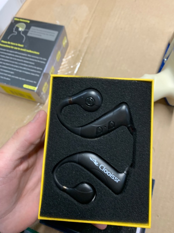 Photo 1 of ***FACTORY SEALED OPENED FOR INSPECTION***
Clooissr S36 HiFi Waterproof Earbuds for Swimming, IPX8 TOP 32GB Swimming Headphones with Bluetooth & MP3 Playback, in-Ear Noise Cancellation Wireless Underwater Sports Headphones for Swimming (32GB)