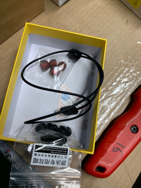 Photo 1 of ***FACTORY SEALED OPENED FOR INSPECTION***
Clooissr S36 HiFi Waterproof Earbuds for Swimming, IPX8 TOP 32GB Swimming Headphones with Bluetooth & MP3 Playback, in-Ear Noise Cancellation Wireless Underwater Sports Headphones for Swimming (32GB)