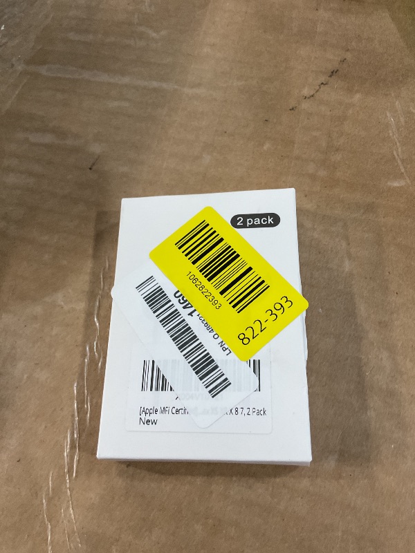 Photo 1 of [Apple MFi Certified] for iPhone Headphones Wired Earbuds/Earphones with Built-in Microphone & Volume Control HiFi Stereo Nosie Reduction Compatible for iPhone 14 13 12 11 Pro Max XS XR X 8 7, 2 Pack